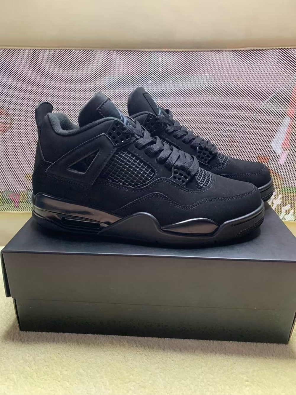 🎶New - Air Jordan 4 Retro Black Cat